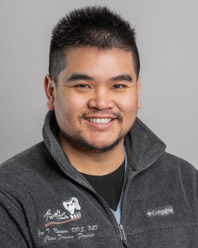 Dr. Joe T. Nguyen, DDS, PhD — emergency dentist and founder of The Wobbly Tooth in Frederick, MD